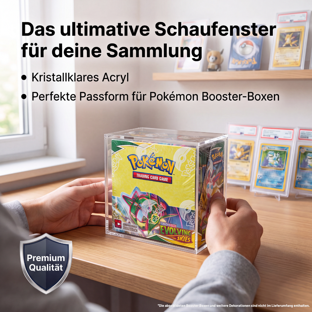 cardcosmos - Pokémon Akrylowy case na booster box
