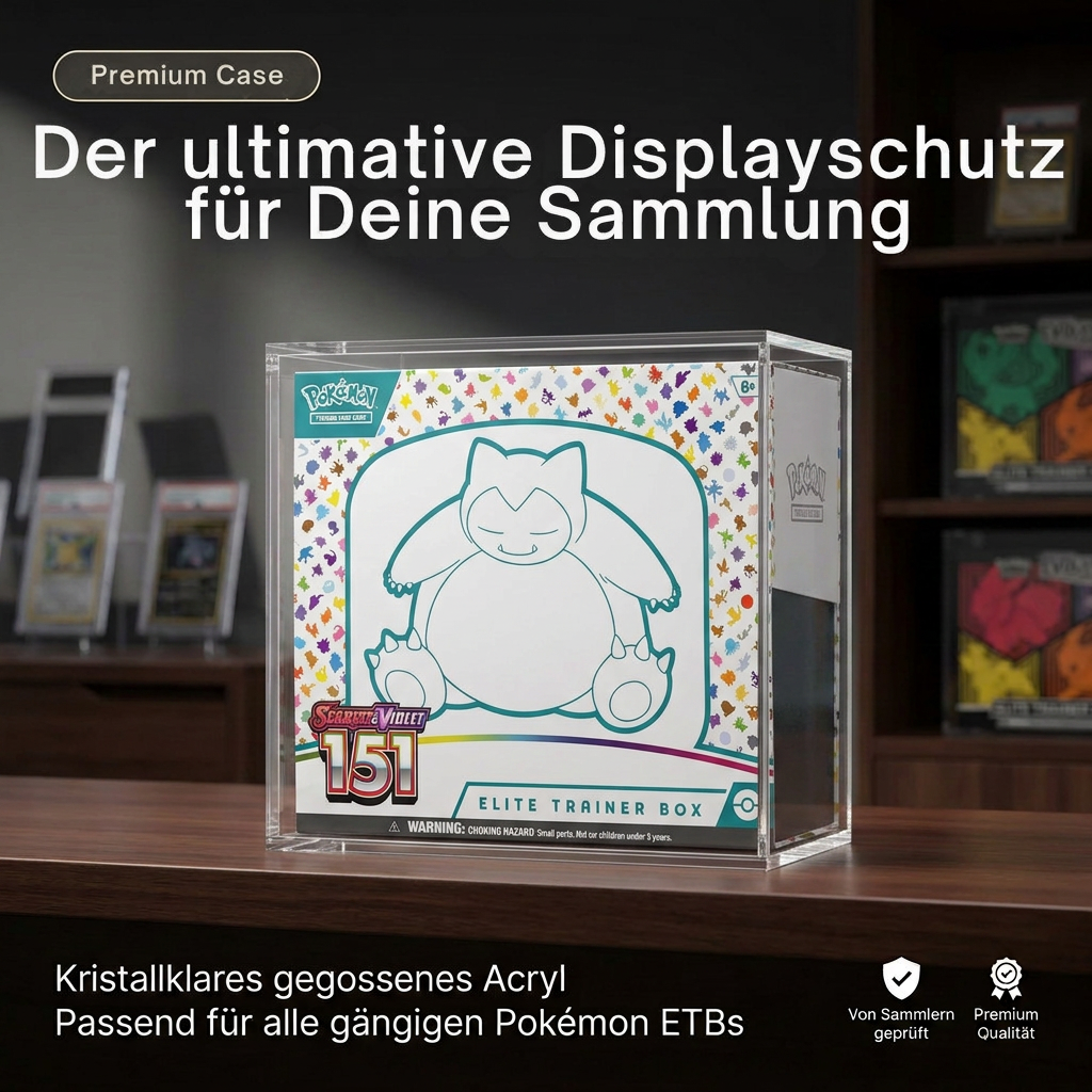 cardcosmos - Elite trainer box Akrylowy case