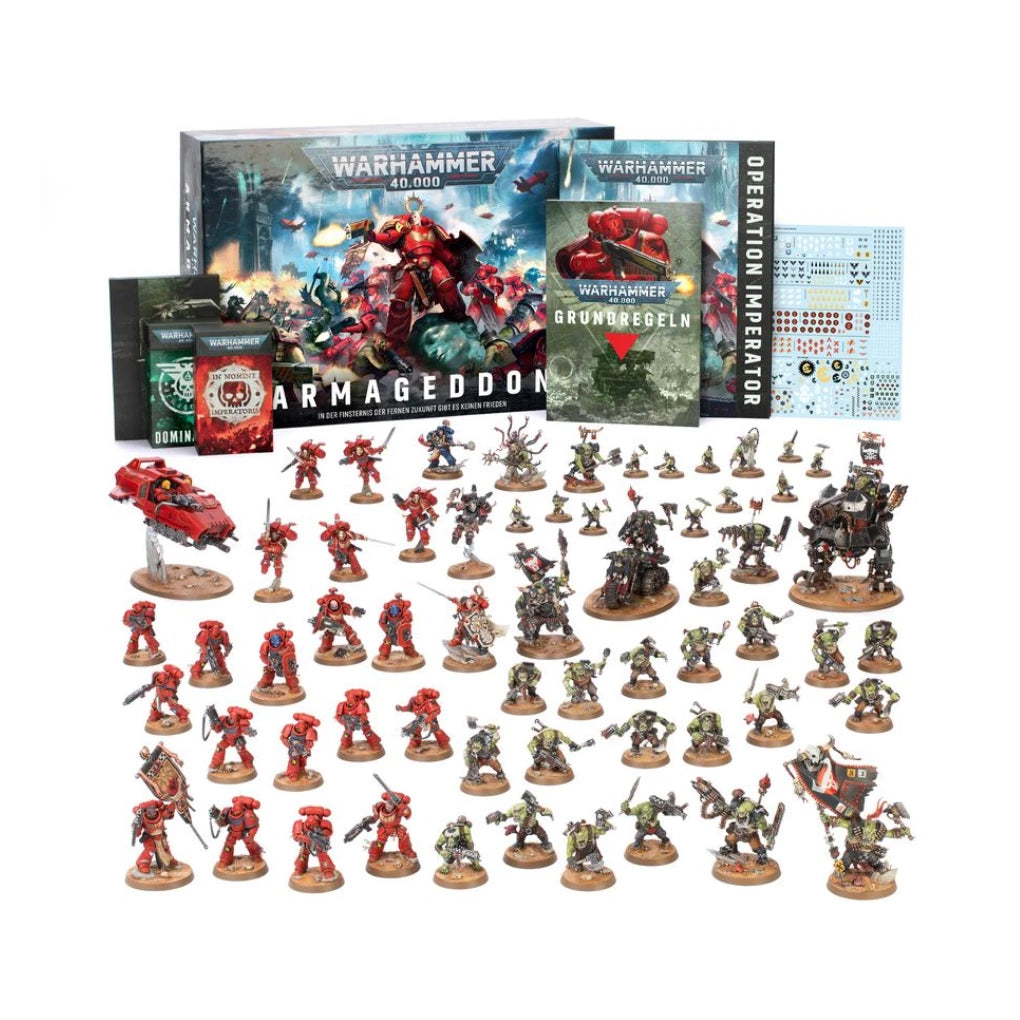 40k Armageddon Launch Box - Niemiecki