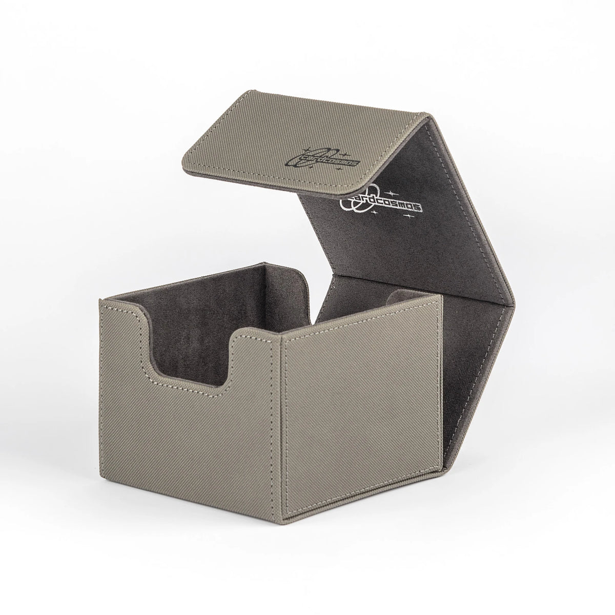 cardcosmos - 60+ Premium Toploader Deck Box - Gray