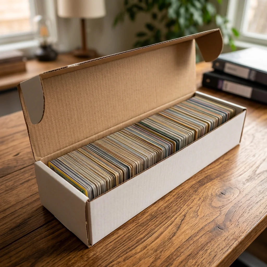 cardcosmos Pudełka na karty dla 1000 kart – Trading Card Game Storage Boxen