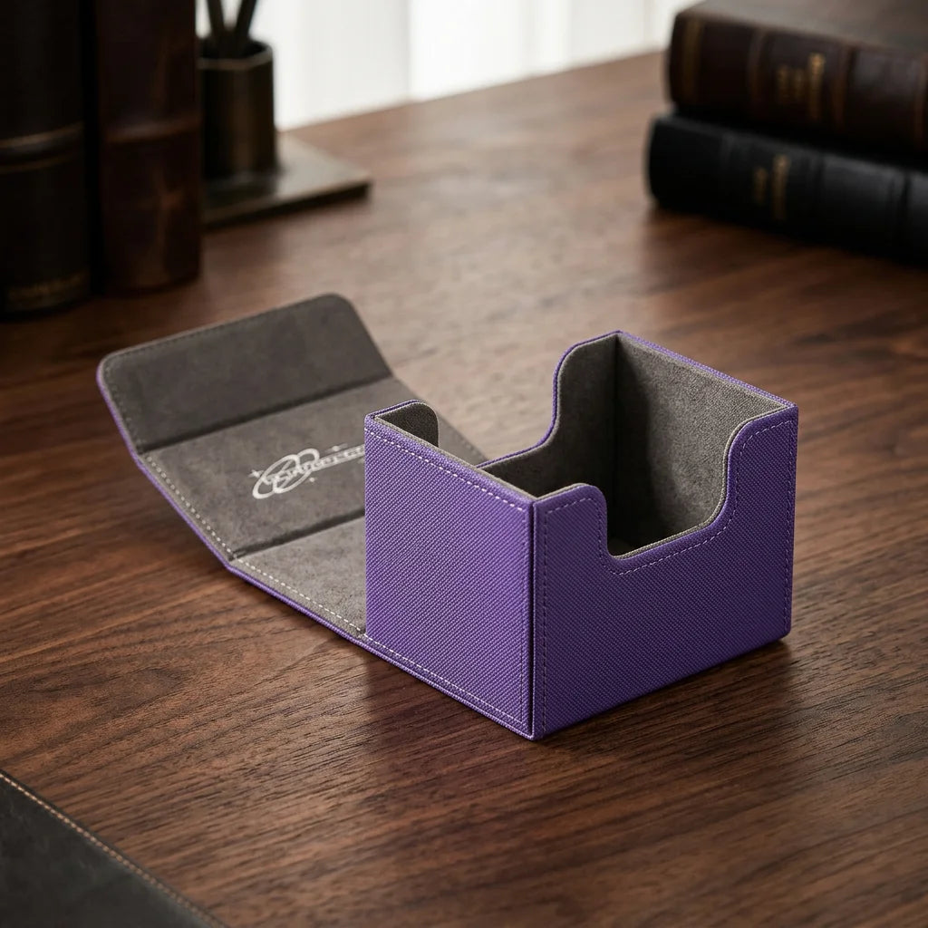 cardcosmos - 100+ Premium deck box - Purple