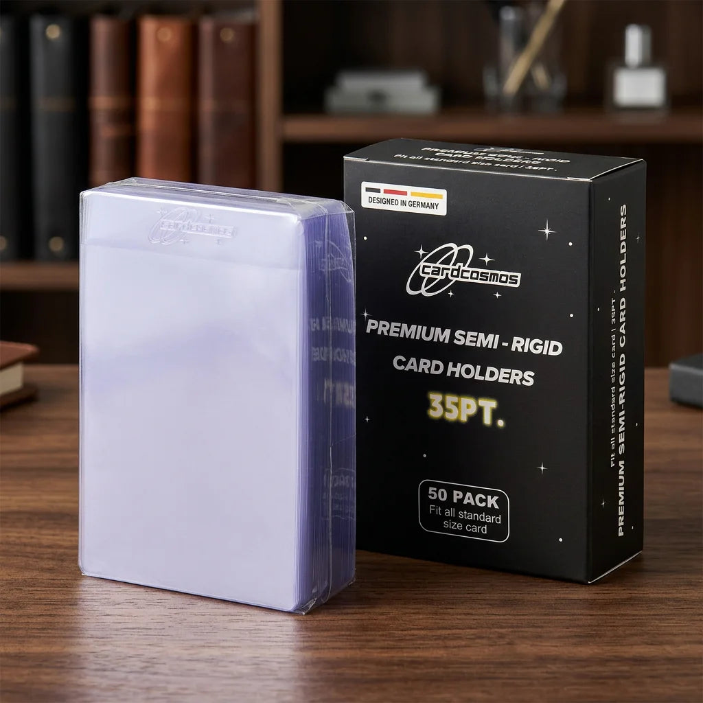 cardcosmos - Premium półsztywne koszulki na karty 35PT | 50 szt.