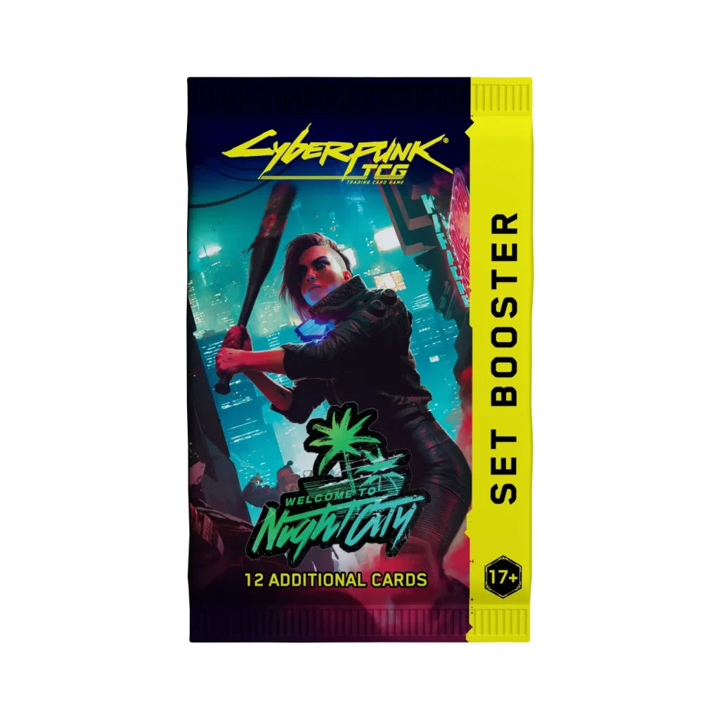 Cyberpunk TCG: Welcome to Night City Paczka booster - Angielski