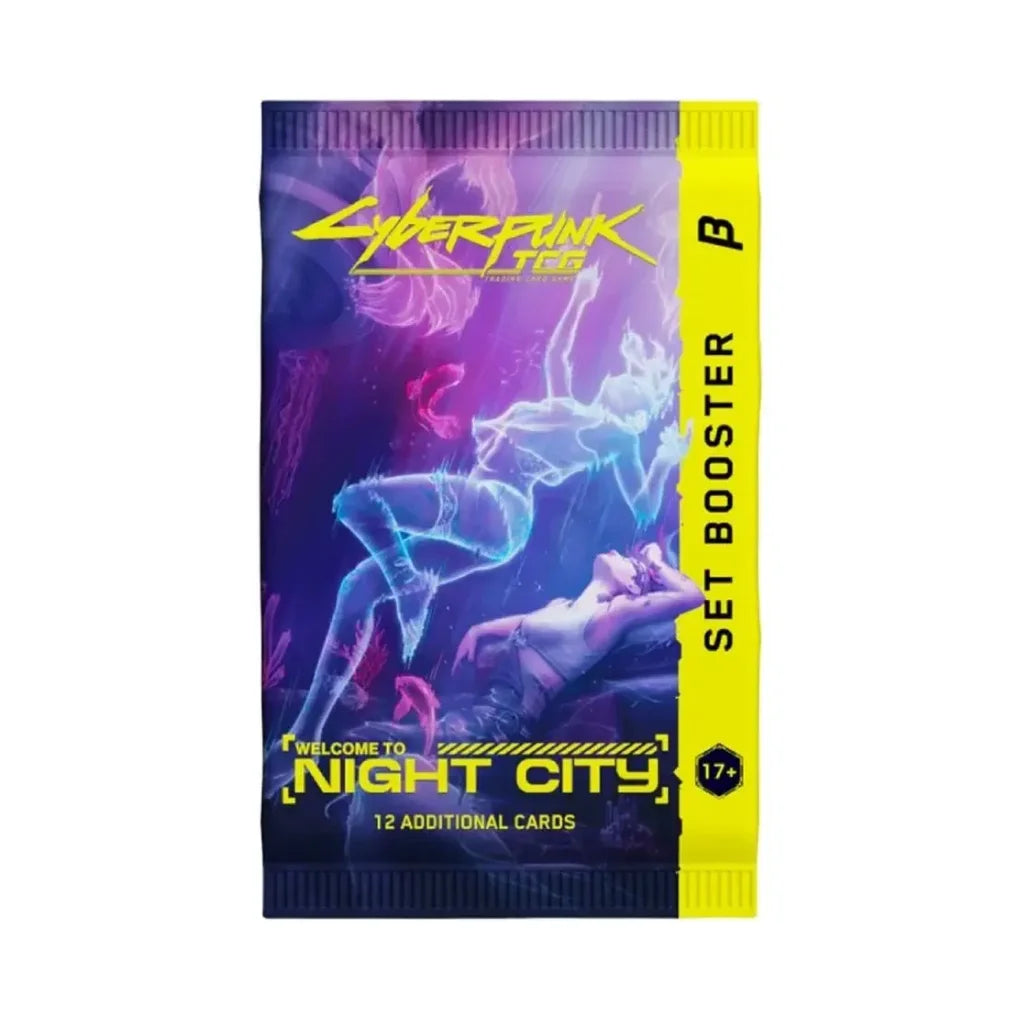 Cyberpunk TCG: Welcome to Night City Beta Paczka booster - Angielski