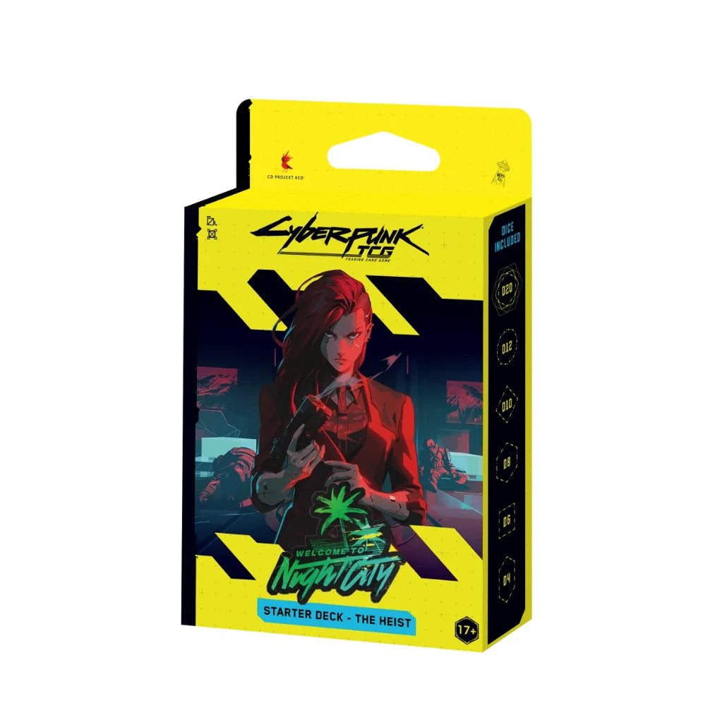 Cyberpunk TCG: Welcome to Night City Starter deck The Heist EN