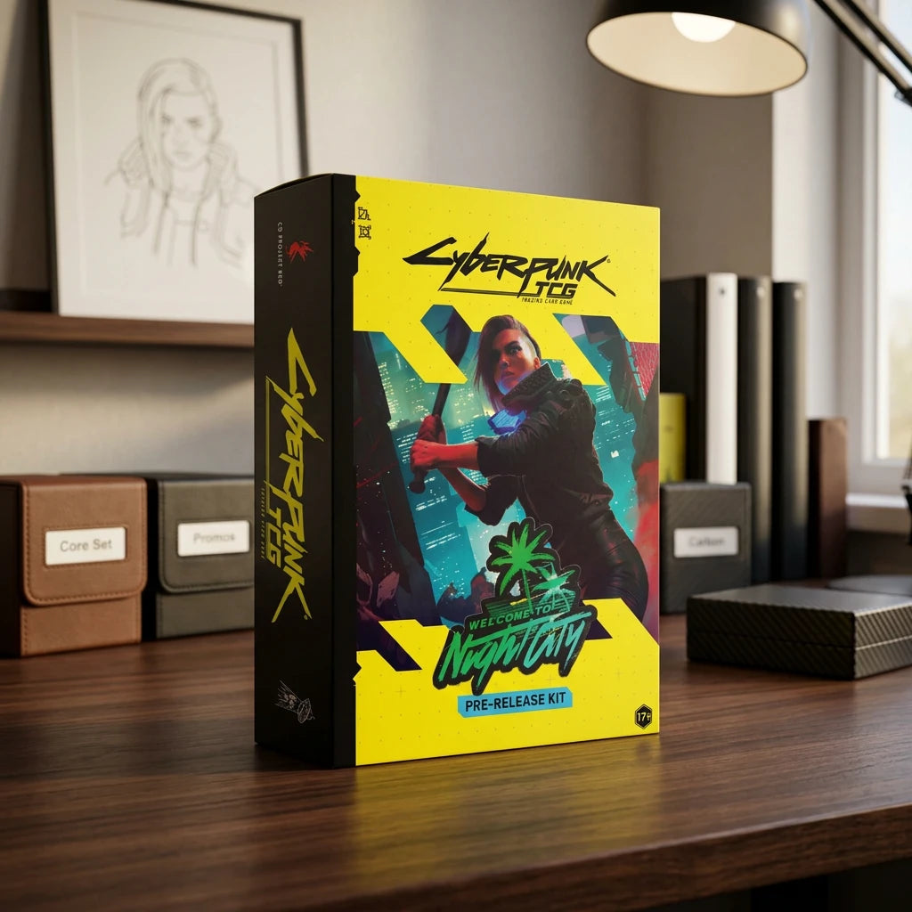 Cyberpunk TCG: Welcome to Night City Zestaw przedpremierowy EN