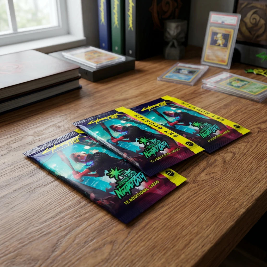 Cyberpunk TCG: Welcome to Night City Display boosterów EN
