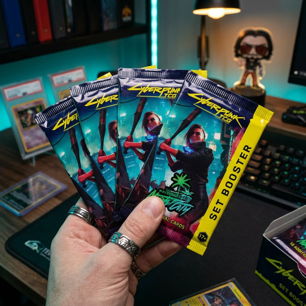 Cyberpunk TCG: Welcome to Night City Paczka booster - Angielski