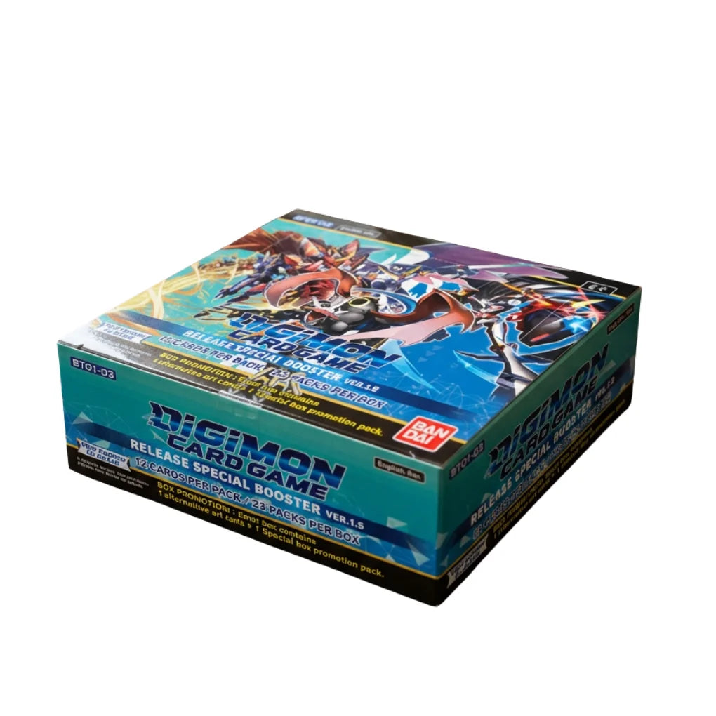 Digimon Card Game - Release Produkt specjalny Booster Ver.1.5 Display boosterów - EN