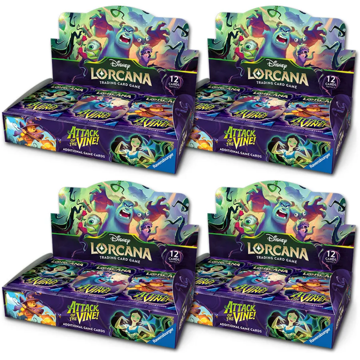 Disney Lorcana - Attack of the Vine Display boosterów - Angielski