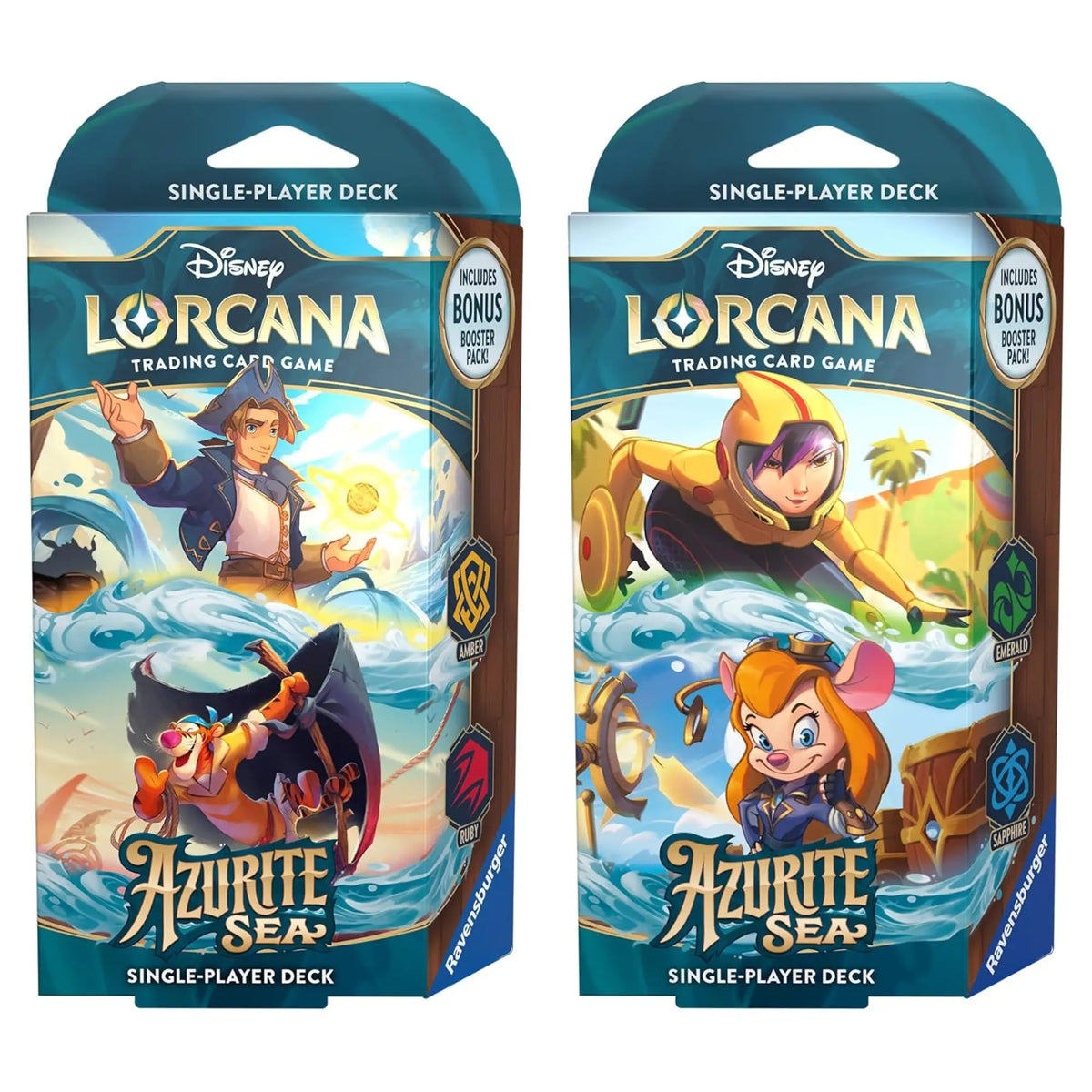 Disney Lorcana - Azurite Sea Starter Deck Display - EN