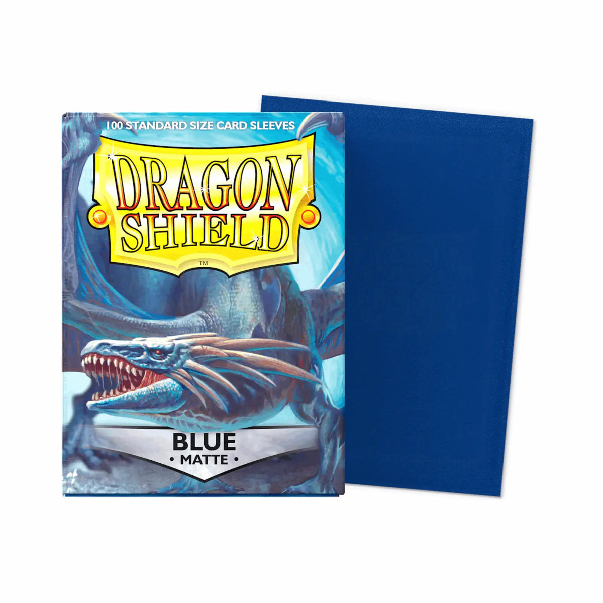 Dragon Shield Sleeves - Matte Standard Blue | 100stk
