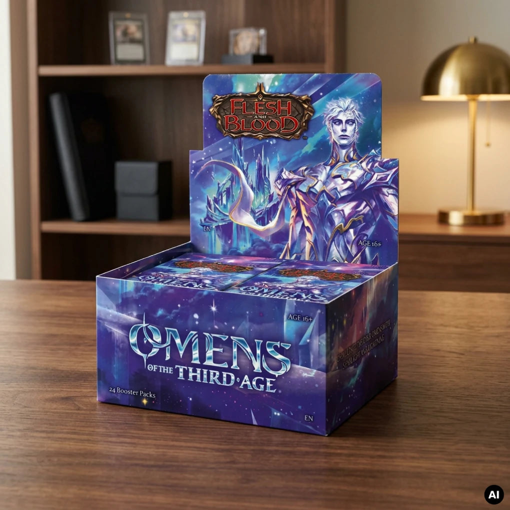 Flesh And Blood - Omens of the Third Age Display boosterów - Angielski