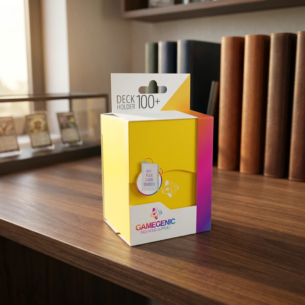 Gamegenic Deck Holder 100+ Yellow