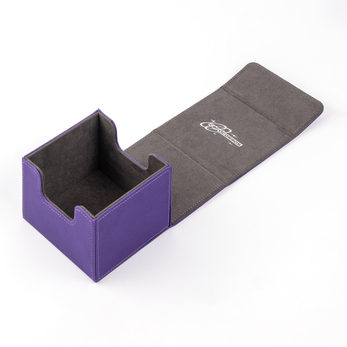 cardcosmos - 60+ Premium Toploader Deck Box - Purple