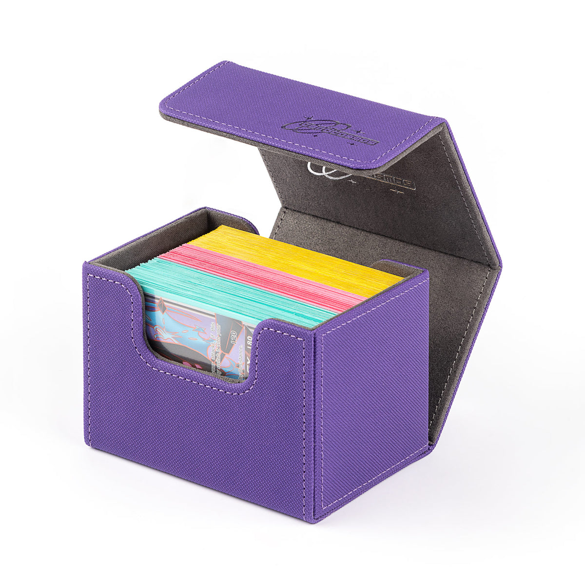 cardcosmos - 100+ Premium deck box - Purple