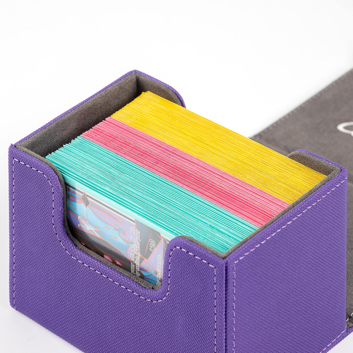 cardcosmos - 100+ Premium deck box - Purple