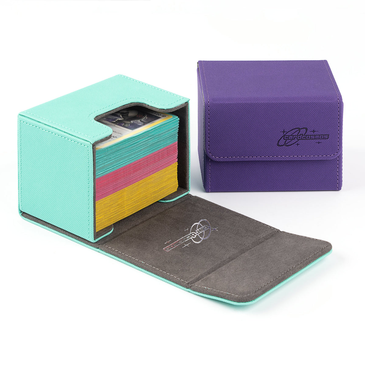 cardcosmos - 100+ Premium deck box - Purple
