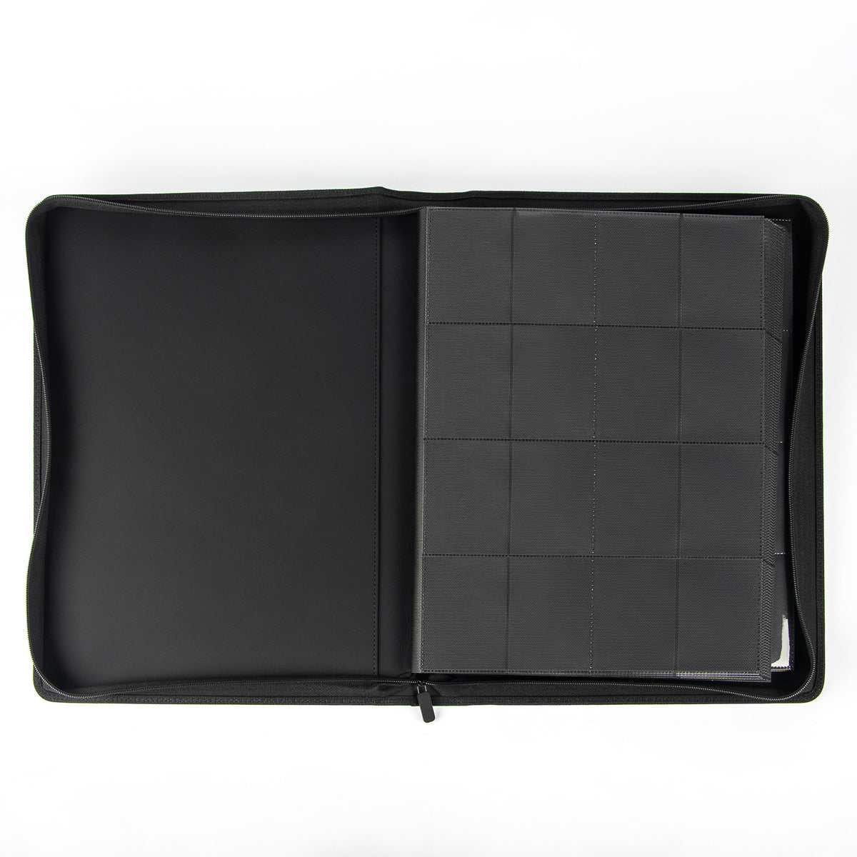 cardcosmos - 16 Pocket Zip Premium XXL leather binder - Różowy