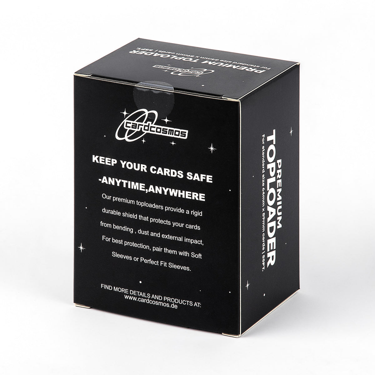 cardcosmos - 3" x 4" Premium Top Loader 55PT | 25 pcs