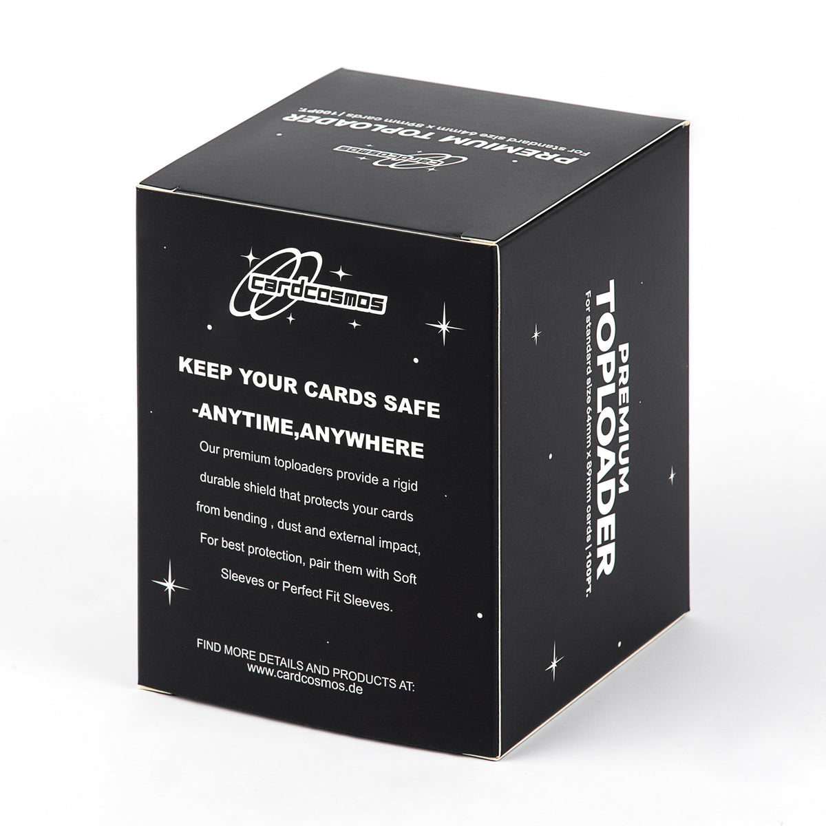 cardcosmos - 3" x 4" Premium Top Loader 100PT | 25 pcs