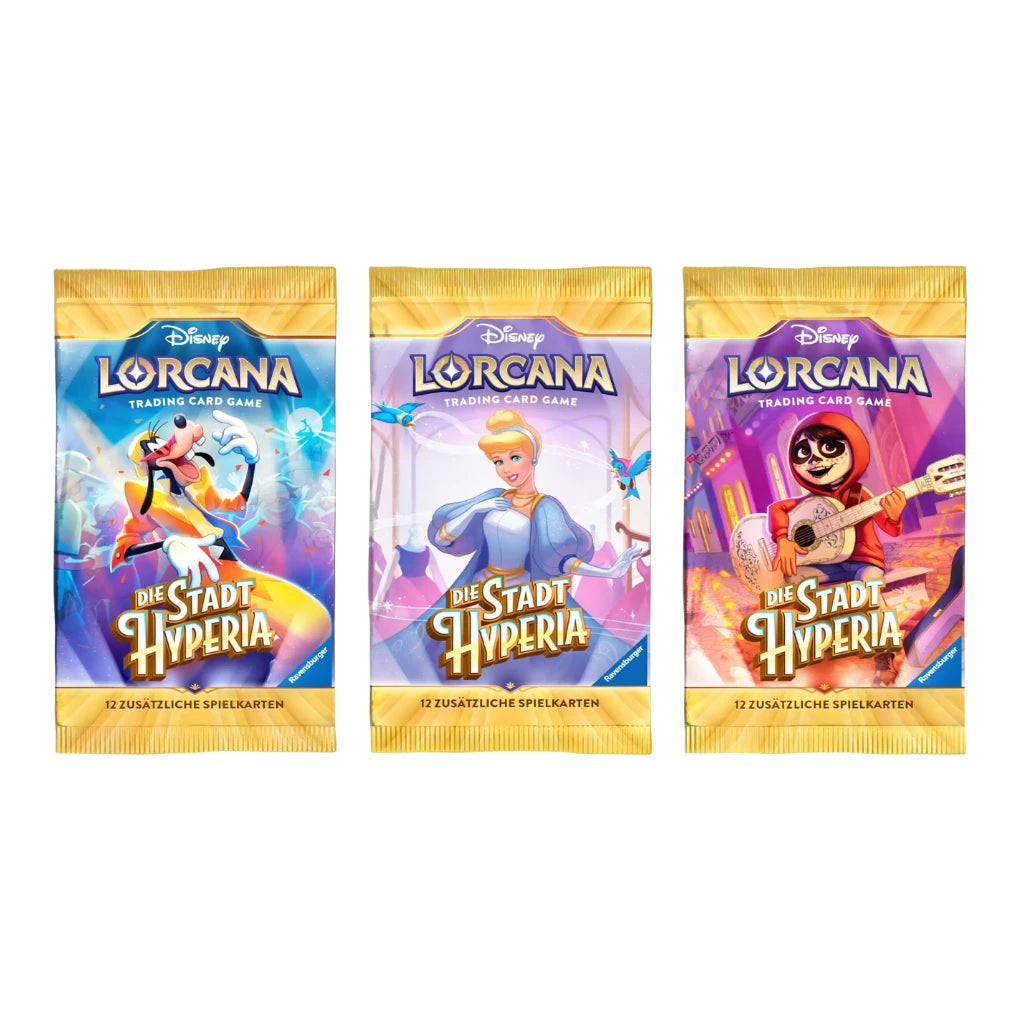 Disney Lorcana - Miasto Hyperia Booster - Niemiecki