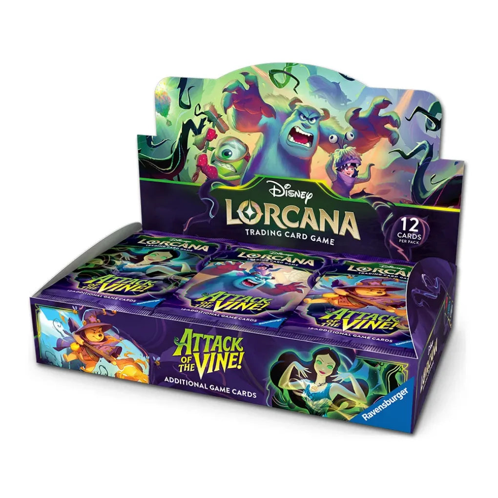 Disney Lorcana - Attack of the Vine Display boosterów - Angielski