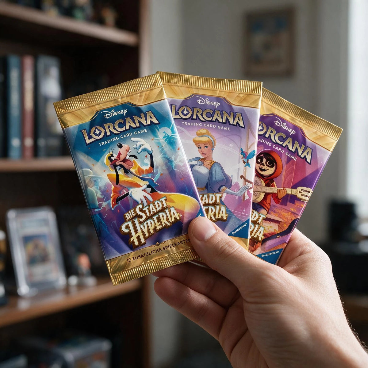 Disney Lorcana - Miasto Hyperia Booster - Niemiecki