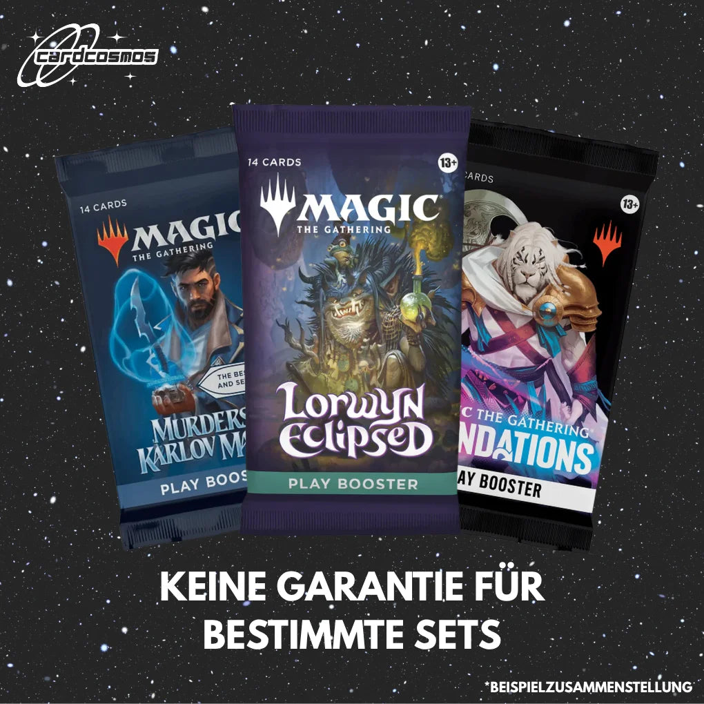 Magic: The Gathering Mystery Play Booster Set Angielski – 3 różne losowe Boostery