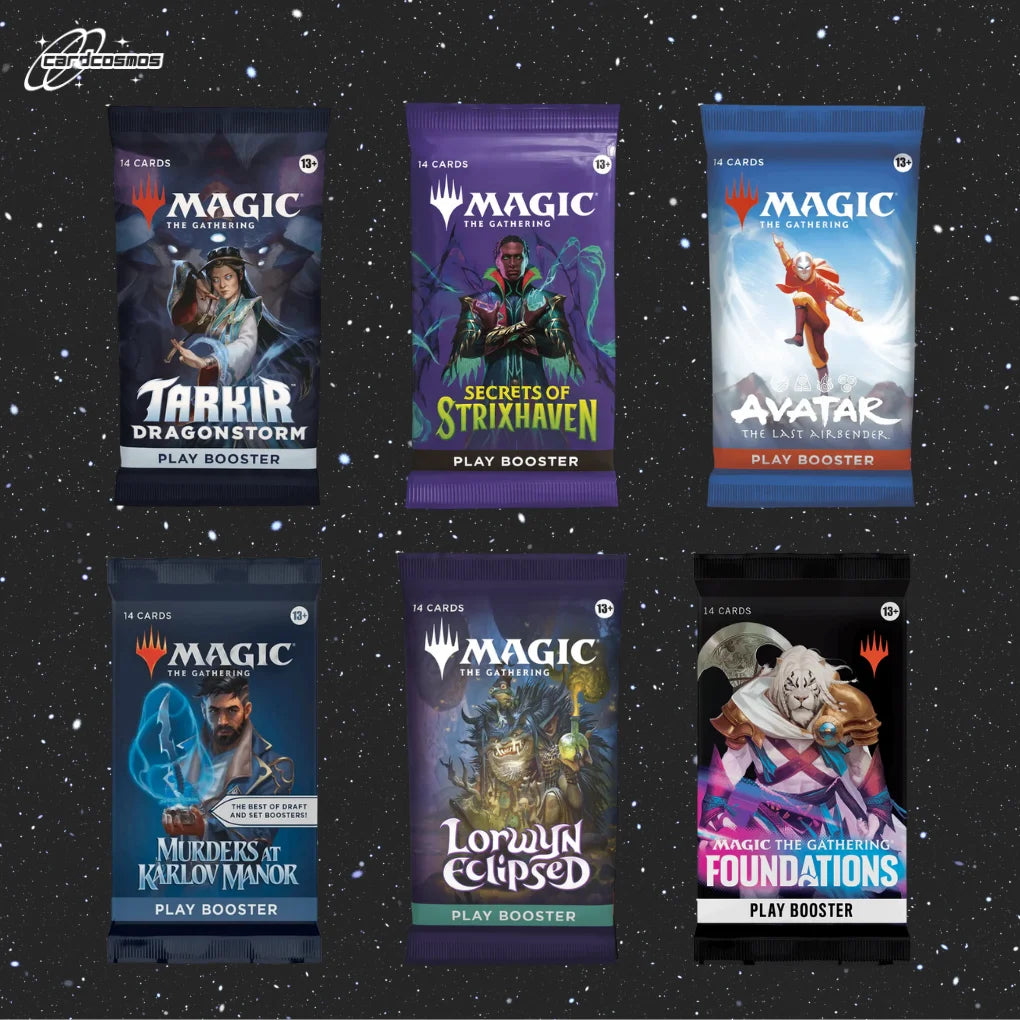 Magic: The Gathering Mystery Play Booster Set Angielski – 3 różne losowe Boostery