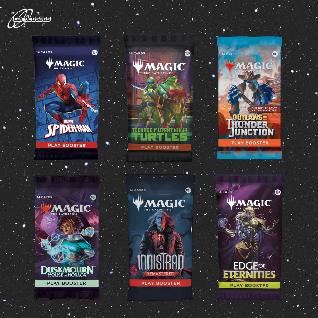 Magic: The Gathering Mystery Play Booster Set Angielski – 3 różne losowe Boostery