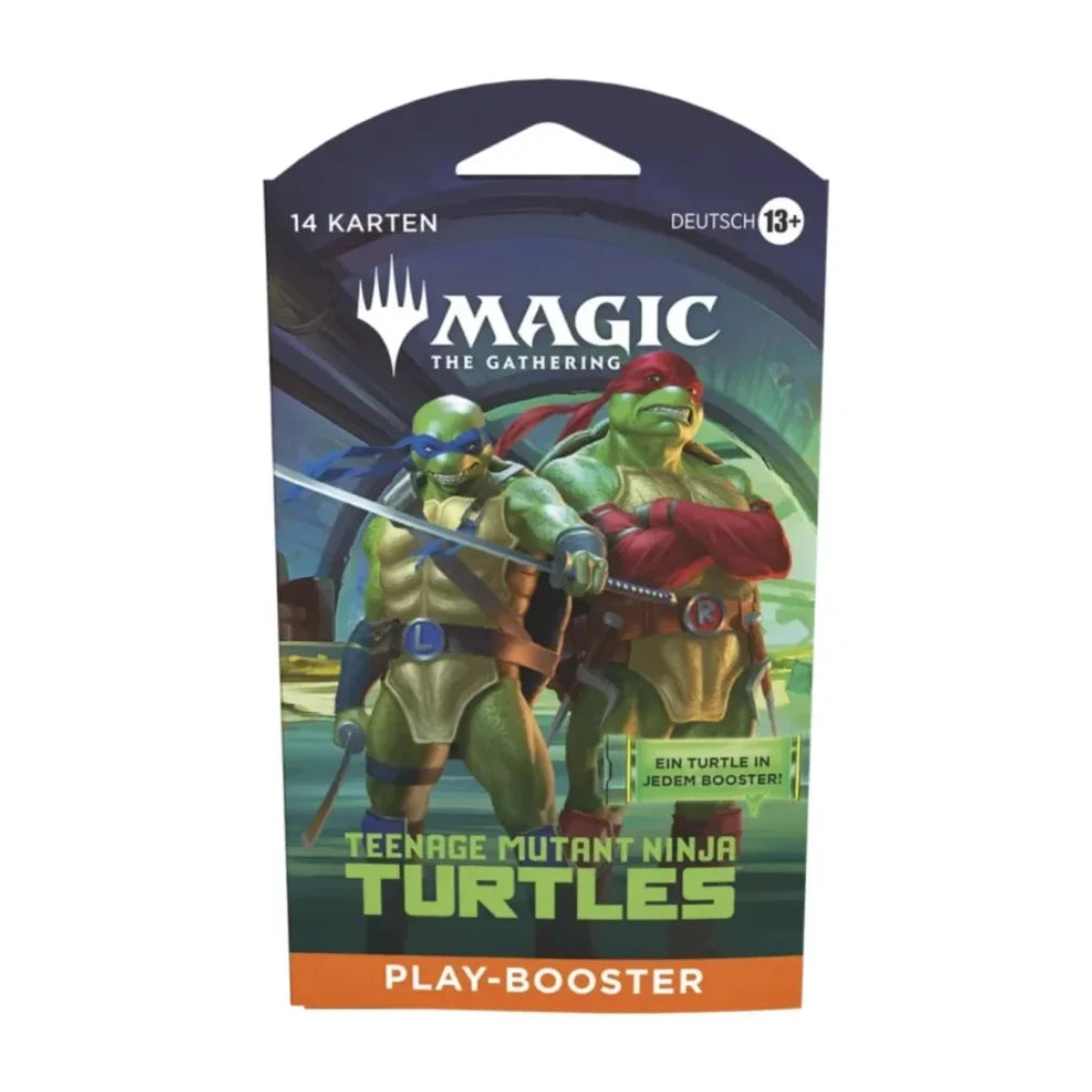 MTG - Teenage Mutant Ninja Turtles Sleeved Play-Booster - Niemiecki