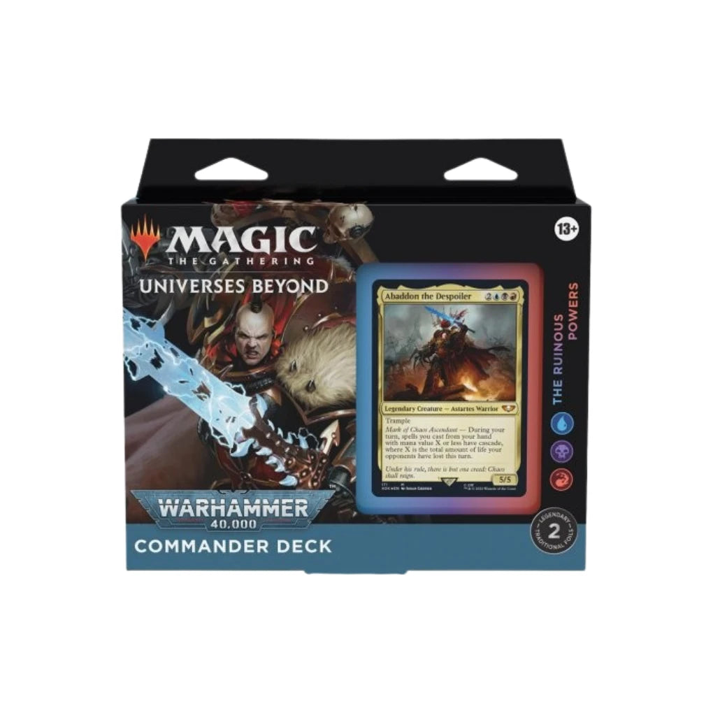 Magic: The Gathering - Warhammer 40K The Ruinous Powers Commander Deck - English