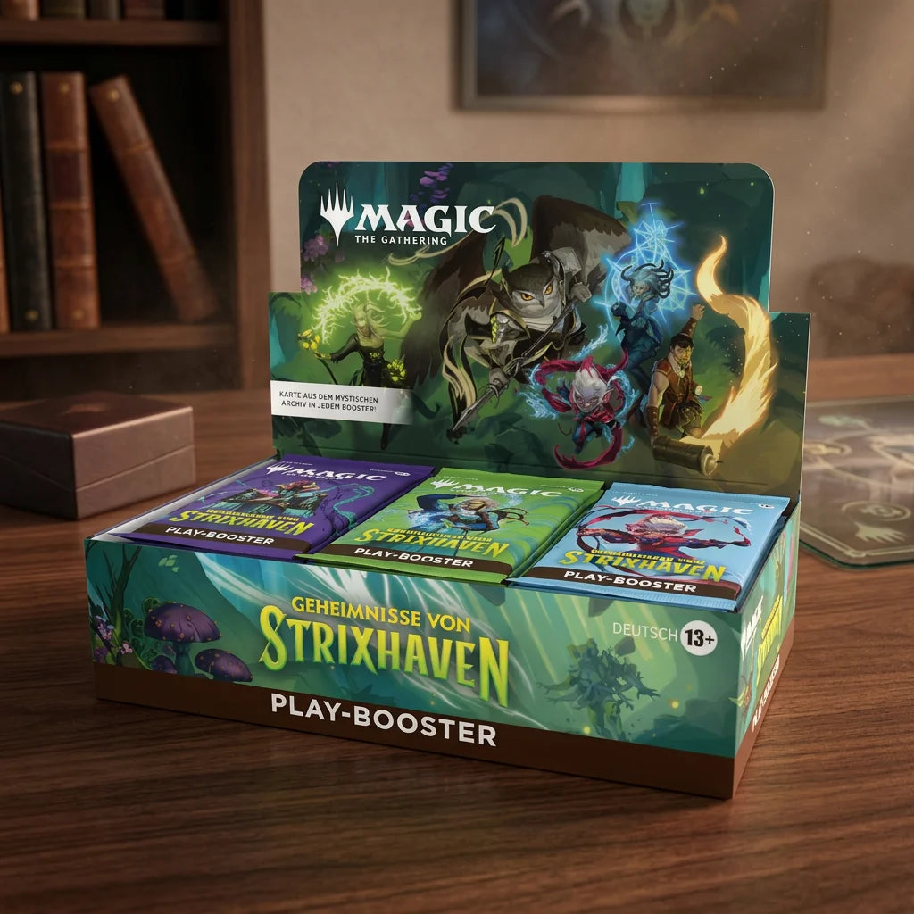 Magic: The Gathering - Geheimnisse von Strixhaven Play booster box - Niemiecki