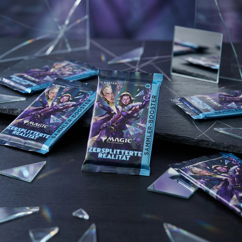 Magic: The Gathering - Zersplitterte Realität Kolekcjonerzy Display boosterów - Niemiecki