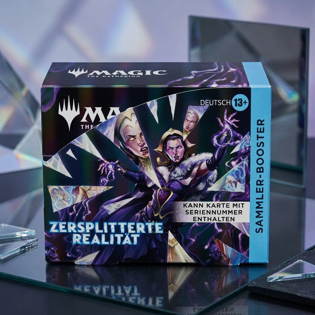 Magic: The Gathering - Zersplitterte Realität Kolekcjonerzy Display boosterów - Niemiecki