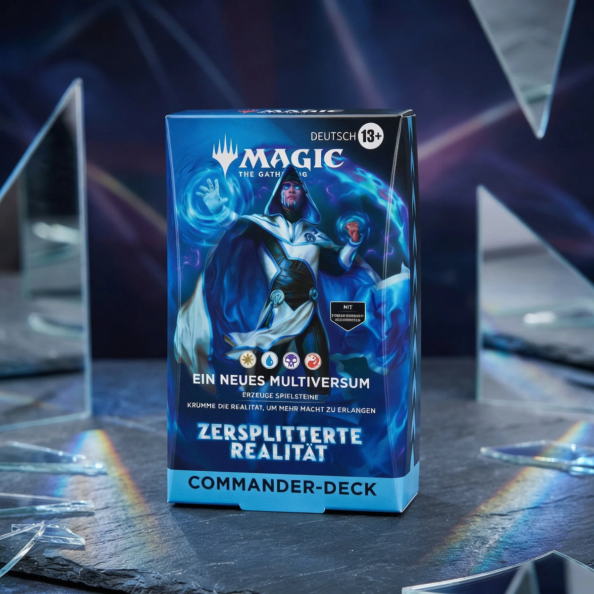 Magic: The Gathering - Zersplitterte Realität Commander deck Ein neues Multiversum - Niemiecki