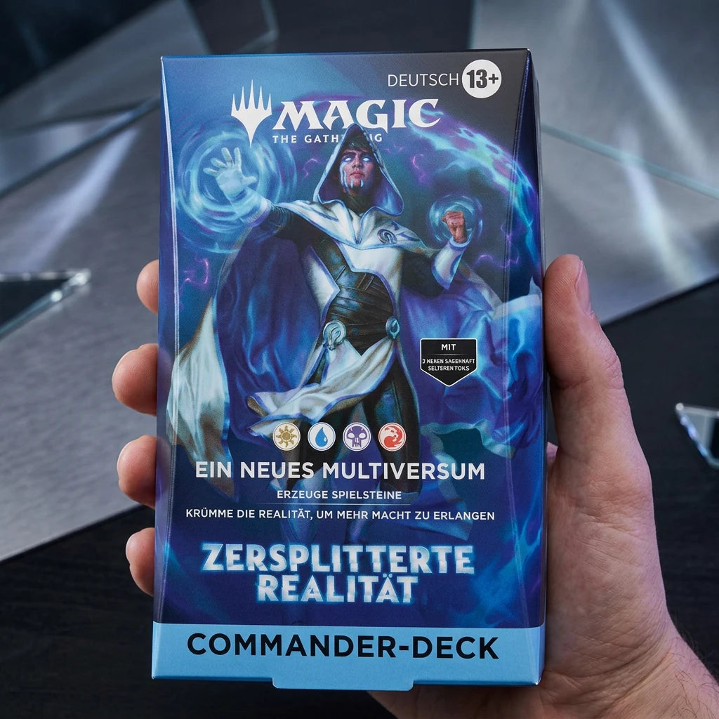 Magic: The Gathering - Zersplitterte Realität Commander deck Ein neues Multiversum - Niemiecki