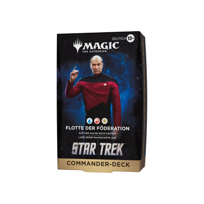 Magic: The Gathering - Star Trek Commander deck Flotte der Föderation - Niemiecki