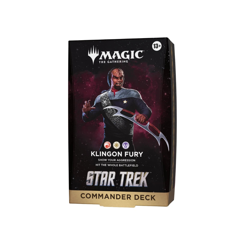 Magic: The Gathering - Star Trek Commander deck Klingon Fury - Angielski