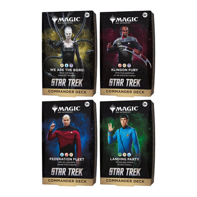 Magic: The Gathering - Star Trek Commander deck set - Angielski