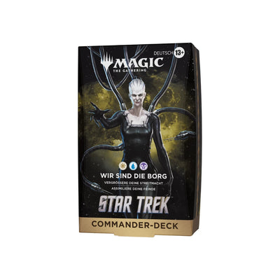 Magic: The Gathering - Star Trek Commander deck Wir sind die Borg - Niemiecki