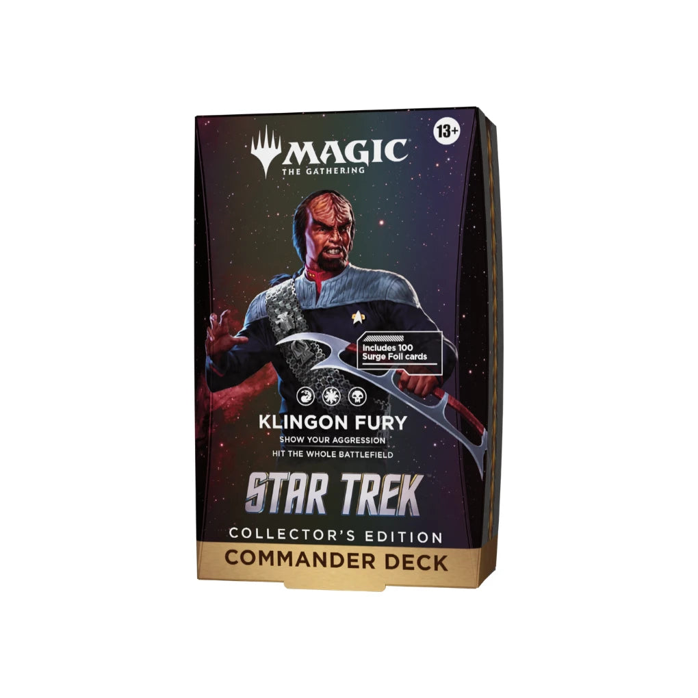 Magic: The Gathering - Star Trek Collector's Edition Commander deck Klingon Fury - Angielski