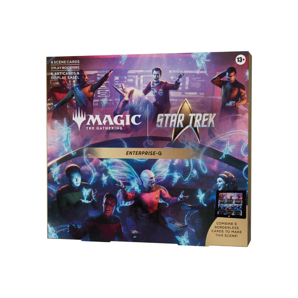 Magic: The Gathering - Star Trek Enterprise-Q Scene box - Angielski