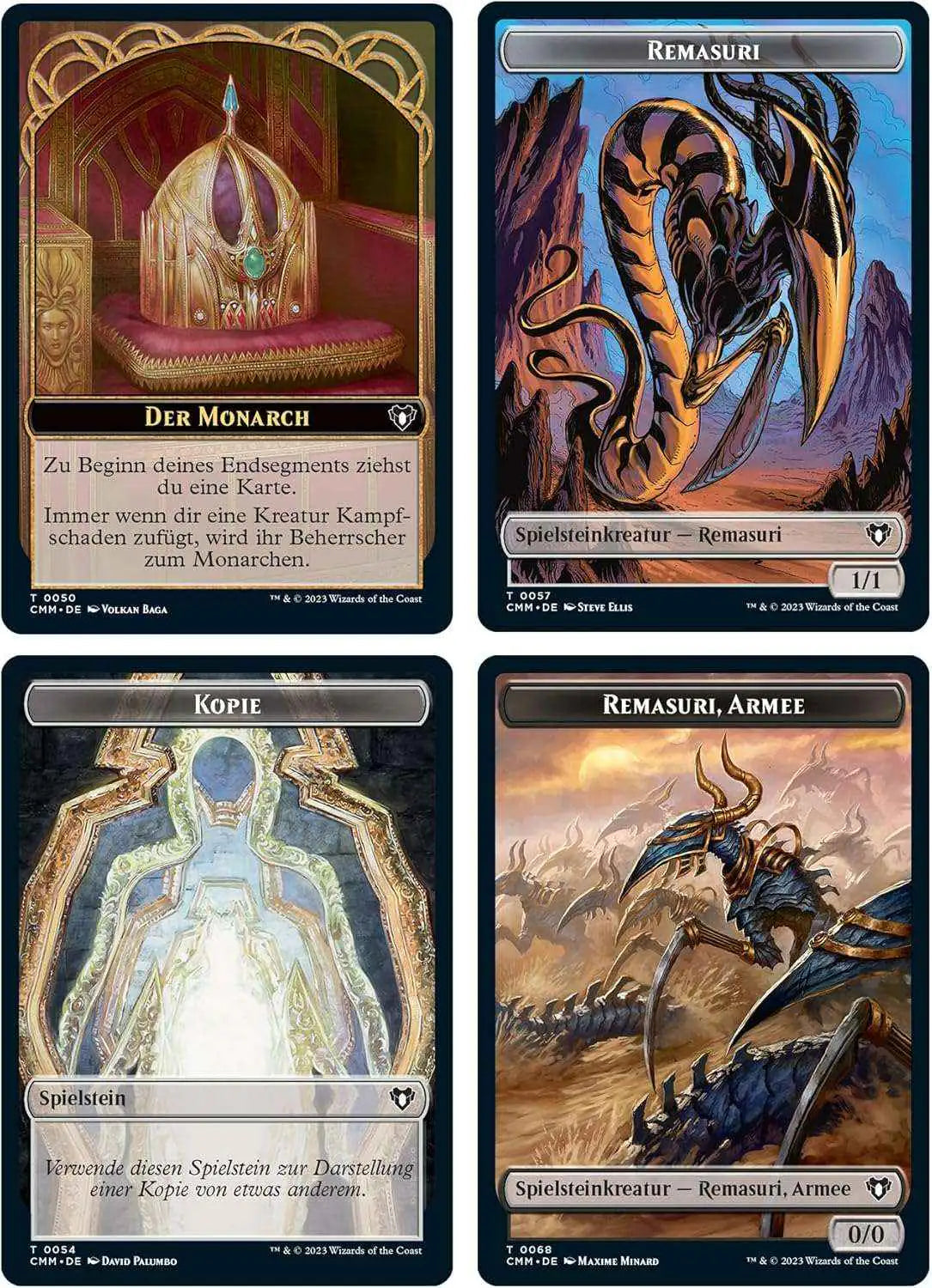 Magic: The Gathering - Commander Masters - Commander-Deck – Remasuri-Schwarm - DE