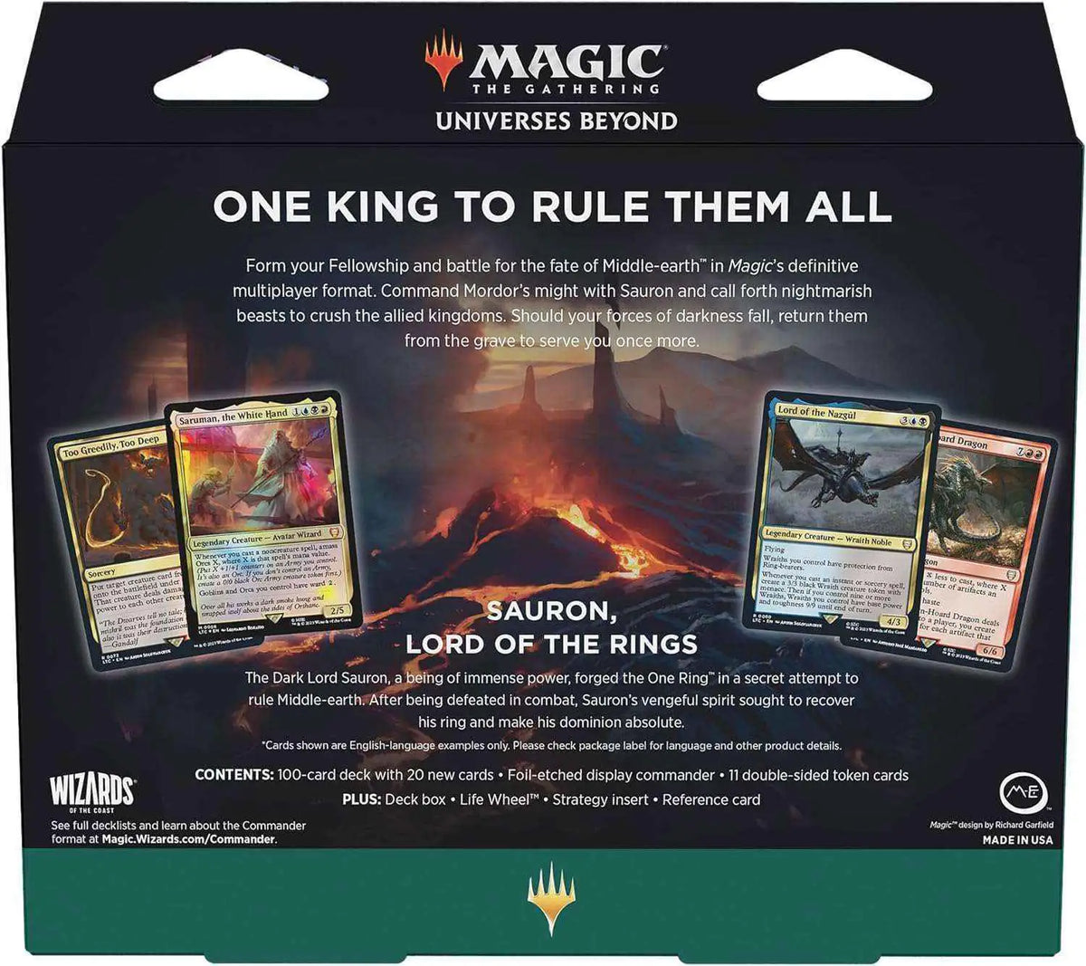 Magic: The Gathering - Hosts of Mordor Commander Deck - EN