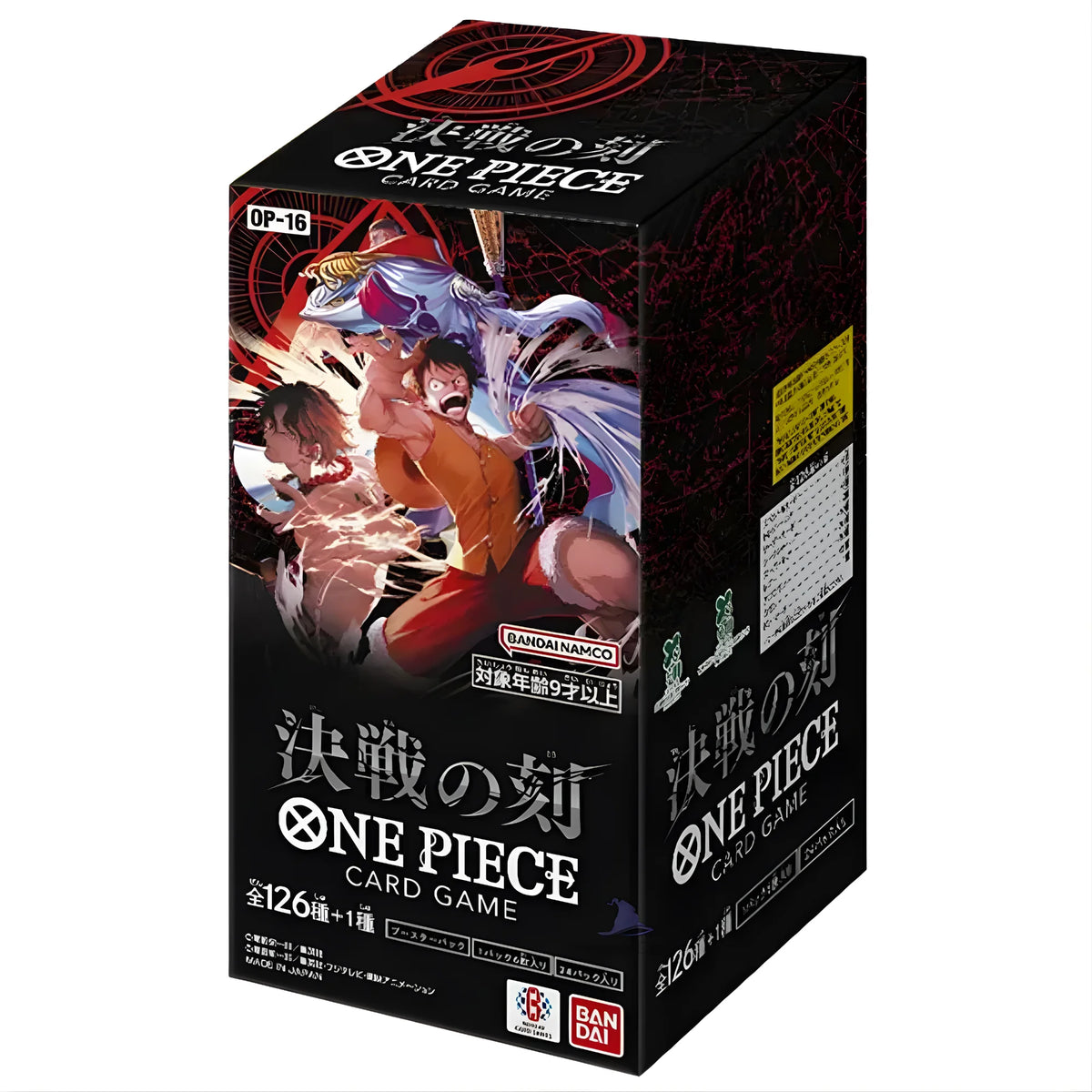 One Piece Card Game - OP16 Display boosterów The Time of Battle - JPN