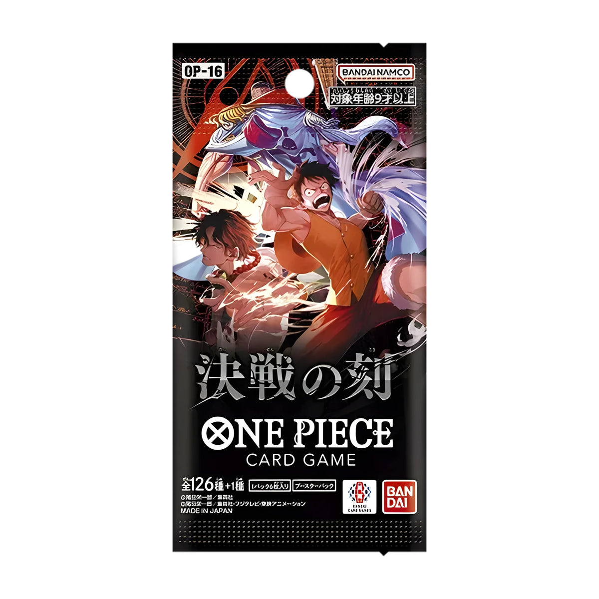 One Piece Card Game - OP16 Display boosterów The Time of Battle - JPN