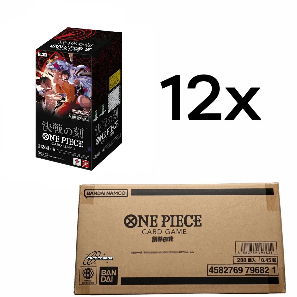 One Piece Card Game - OP16 Display boosterów The Time of Battle - JPN